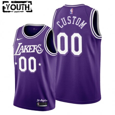 Dres Los Angeles Lakers  Prilagođeni Nike 2021-22 City Edition Throwback 60s Swingman - Dječji